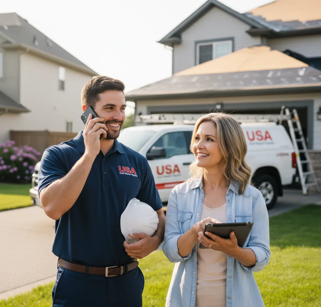 USA Roof Repair Experts customer support in Maryville